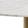 Corby runt matbord marmor 105 cm - Mssing