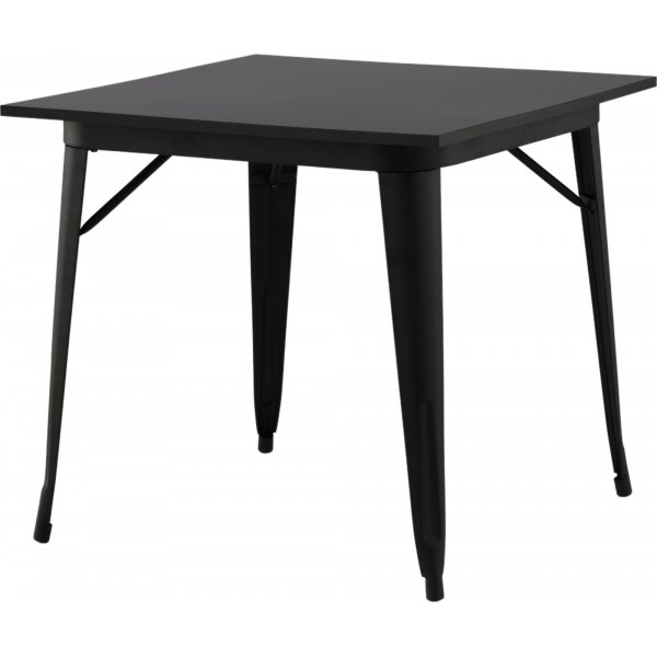 Tempe matbord 80 x 80 cm - Svart Tempe matbord 80 x 80 cm - Svart