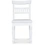 Paris matstol - Vit/Beige