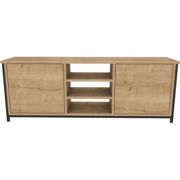 Otis TV-bnk - Ek/svart