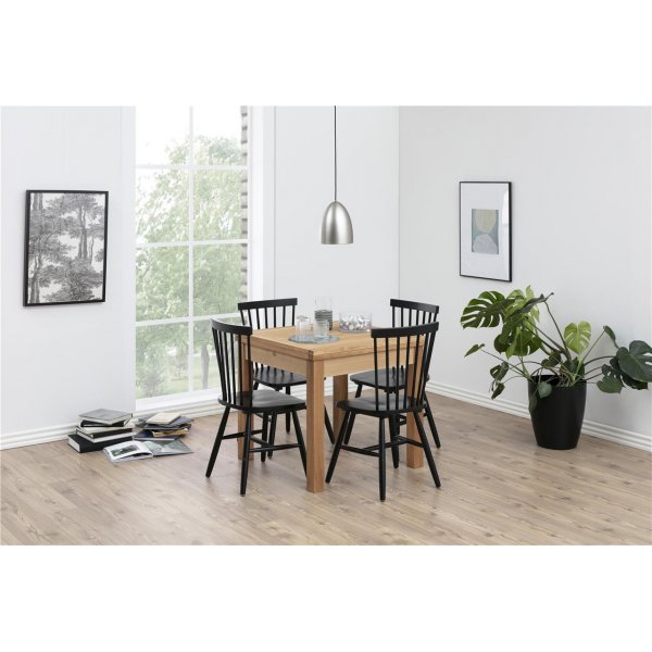 Fullerton klaffbord 80-160 x 80 cm - Oljad Ek