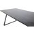 Kvarnbacken matbord 200 cm - Svart/gr