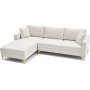 Berlin divan bank - Creme wit/goud