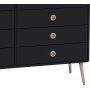 Softline byr med 8 ldor - Svart