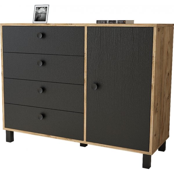 Vilamo byr 81 - Furu/svart