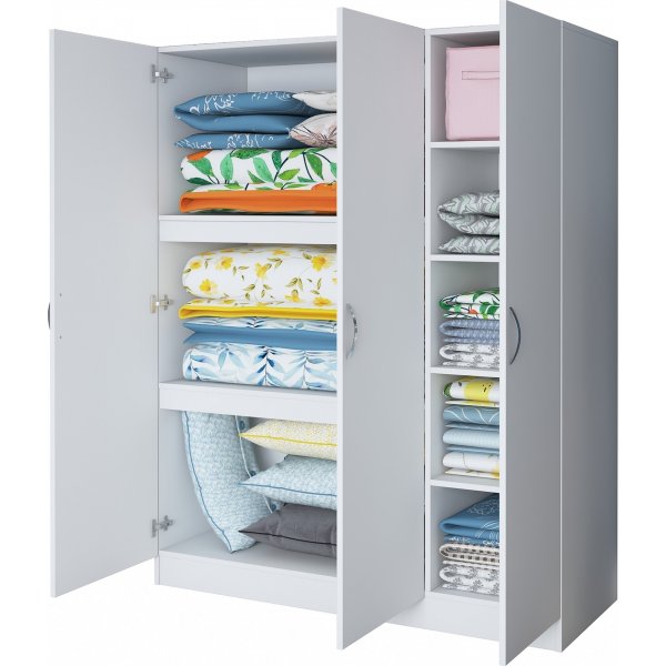 Armoire Baden 5 - Blanc Armoire Baden 5 - Blanc