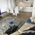 Kundbild Trend soffbord - Ljus ek (imitation) / Glas: Här ser ni nästan alla möbler vi...