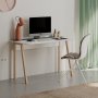 Bureau Luton 120x60 cm - Blanc/turquoise