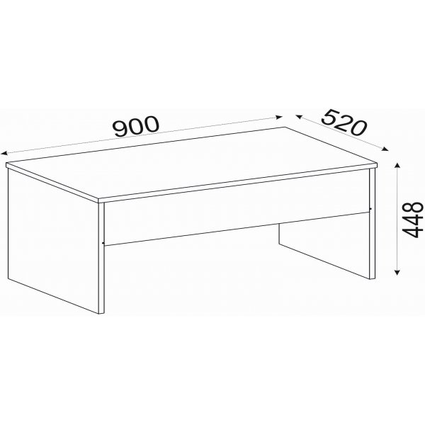 Table basse Akilli - Travertin Table basse Akilli - Travertin