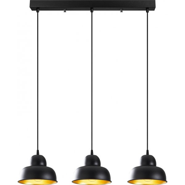Bergamo taklampa 180-S1 - Svart