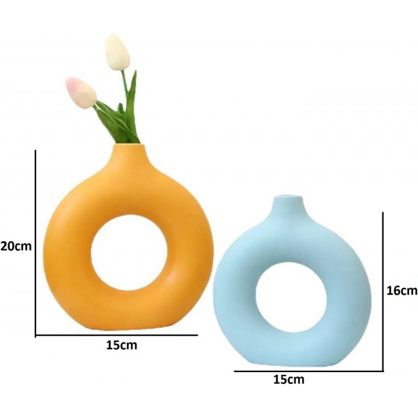 Buco vas - Blå/orange Buco vas - Blå/orange