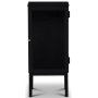 Revel sngbord 75 cm - Mssing / Svart