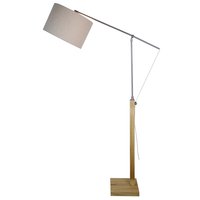 Masai stor golvlampa - Trä / Grå Masai stor golvlampa - Trä / Grå