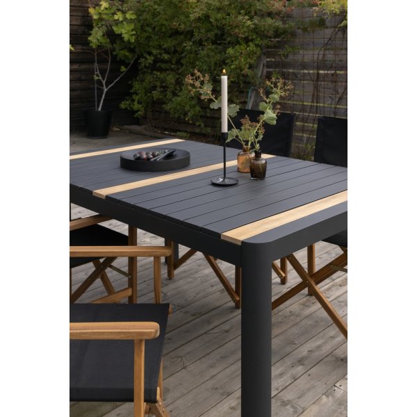 Togo eettafel 150 x 90 cm - Zwart