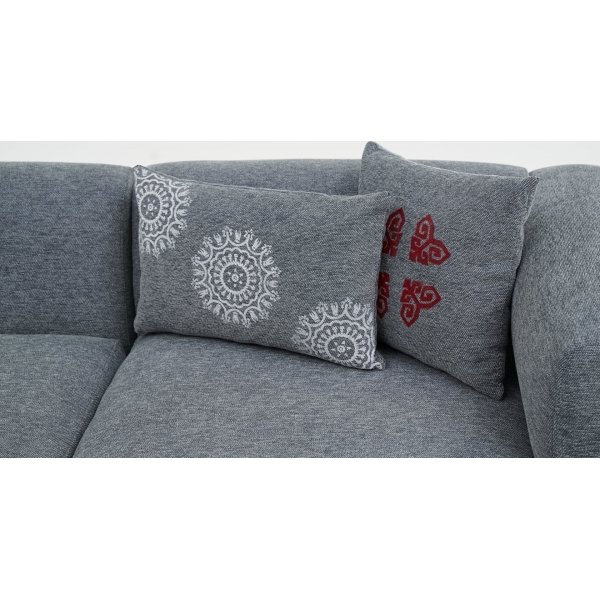 Linden mini divansoffa höger - Grå Linden mini divansoffa höger - Grå