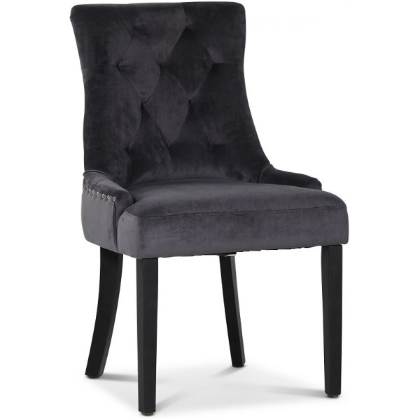 Lamier matgrupp Bord med 4 st Tuva stolar i grå sammet + 4.00 x Stolsdyna Lamier matgrupp Bord med 4 st Tuva stolar i grå sammet + 4.00 x Stolsdyna