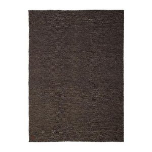 Tapis en laine Toby - Noir