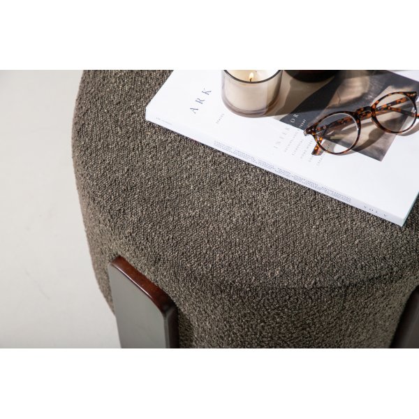 Pouf Coffey - Gris foncé Pouf Coffey - Gris foncé