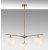 Atlas taklampa 10261 - Vintage/vit