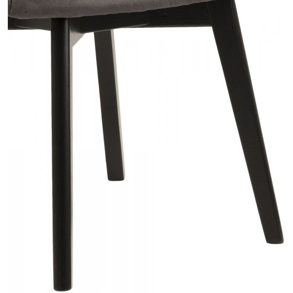 Bella Karmstol - Antracitgrå/svart Bella Karmstol - Antracitgrå/svart