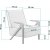 Fauteuil Larus - Gris/chne