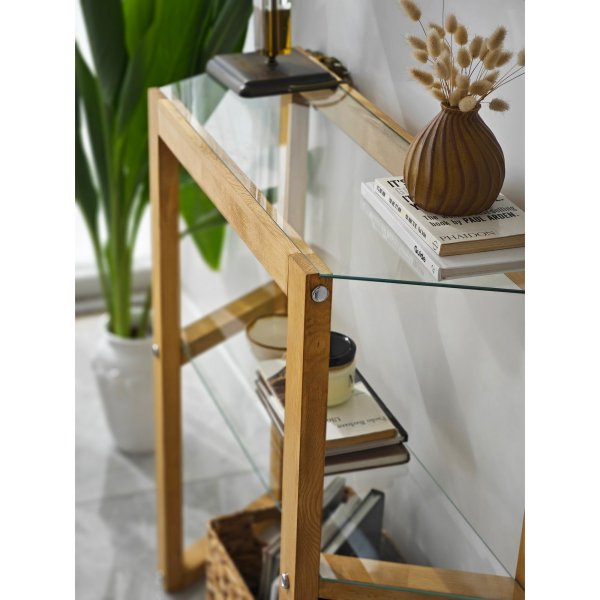 Via avlastningsbord 85 x 31 cm - Ek