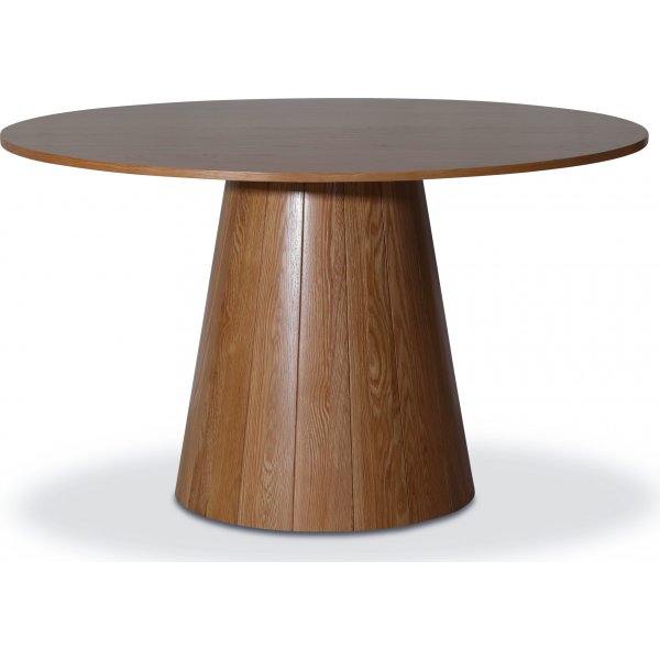 Cone runt matbord 130 cm - Valnt