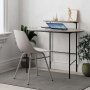 Lob skrivbord 100x72 cm - Ljus mocka