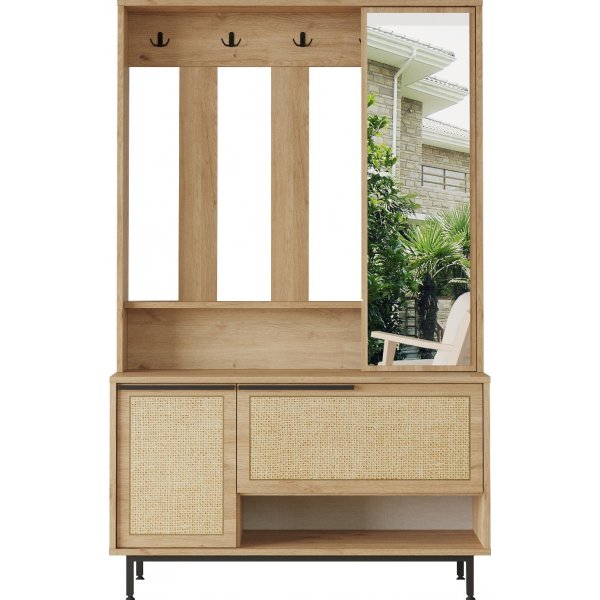 Meubles de hall Ocan - Noyer/chne