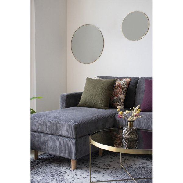 Miroir Jersey - Imitation laiton - Ø40 Miroir Jersey - Imitation laiton - Ø40