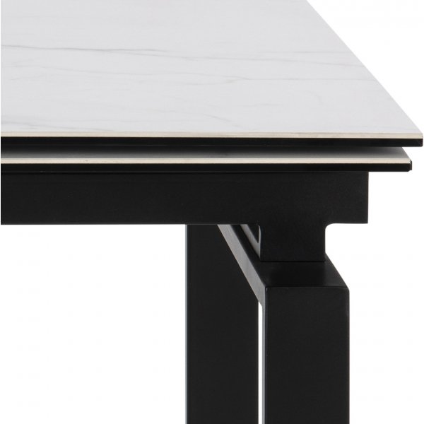 Huddersfield matbord 120-200 cm - Vit Huddersfield matbord 120-200 cm - Vit