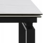Huddersfield matbord 120-200 cm - Vit