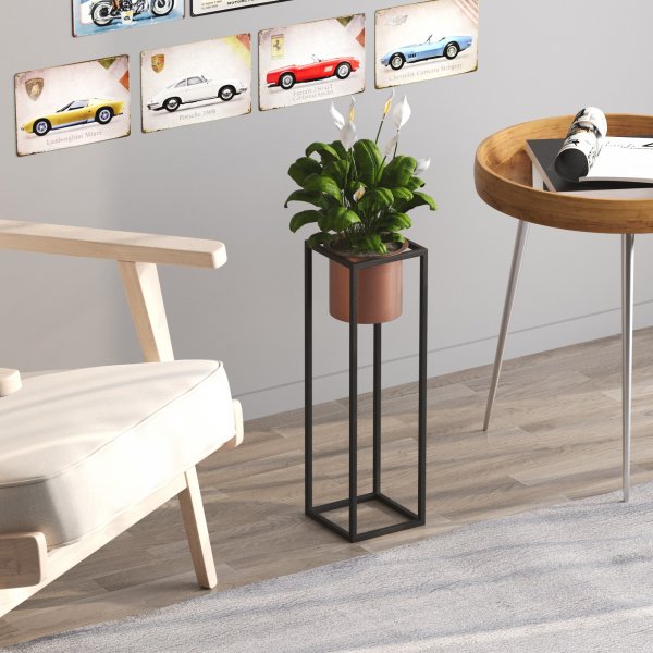 Pot Plato 23 - Noir/cuivre