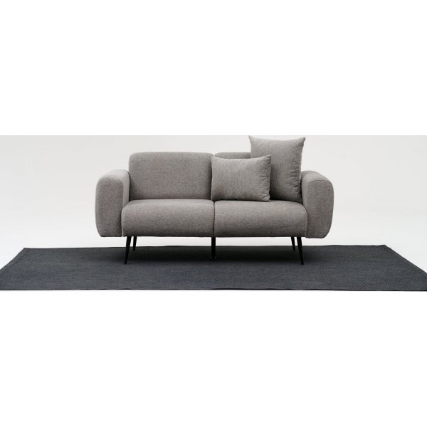 Side 2-sits soffa - Ljusgrå Side 2-sits soffa - Ljusgrå