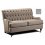 Howard Hamilton 2.5-sits soffa - Ljusgr plysch