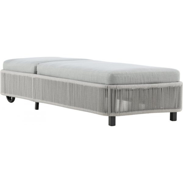 Chaise longue Virya - Noir Chaise longue Virya - Noir