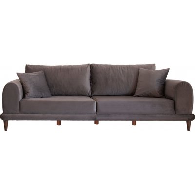 Nero 3-sits soffa - Mrkgr sammet