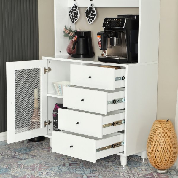 Grano skåp 96 cm - Vit Grano skåp 96 cm - Vit