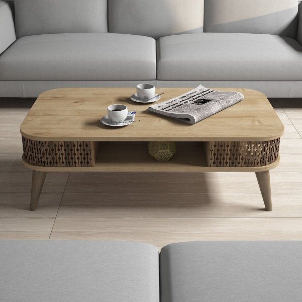 Table basse Einar 105 x 60 cm - Chêne Table basse Einar 105 x 60 cm - Chêne