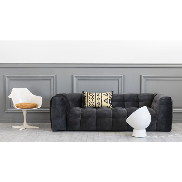 Nova 3-sits soffa - Antracit sammet Nova 3-sits soffa - Antracit sammet