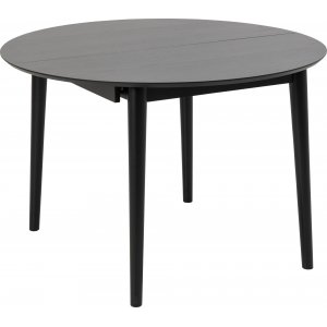 Table  manger Montreux 115-154 x 115 cm - Noir