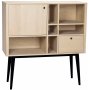 Dalsland highboard - Whitewash/svart