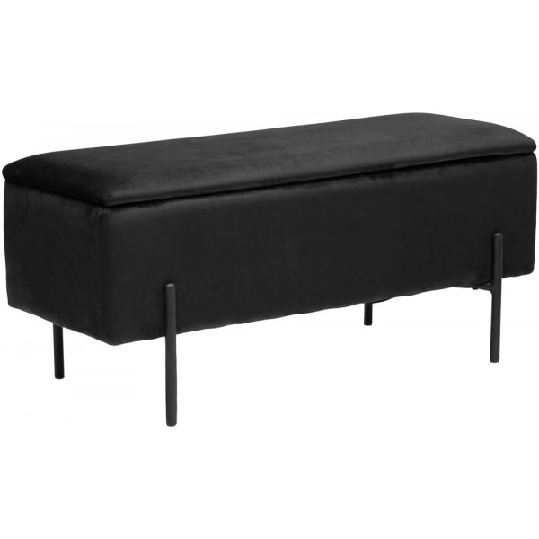 Watford Bänk med förvaring - Svart Watford Bänk med förvaring - Svart