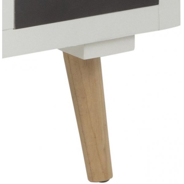 Thais Byrå 70x114 cm - Vit/flerfärgad + Fläckborttagare för möbler Thais Byrå 70x114 cm - Vit/flerfärgad + Fläckborttagare för möbler