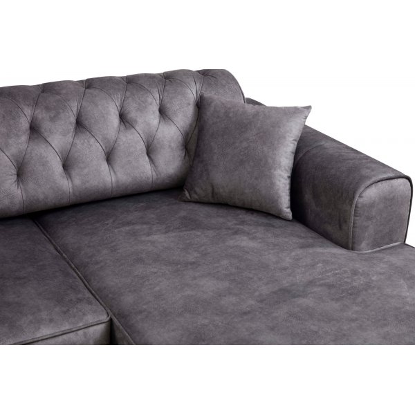 Siesta divansoffa - Antracit