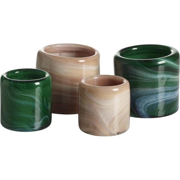 Lanterne bougie Puro - Vert