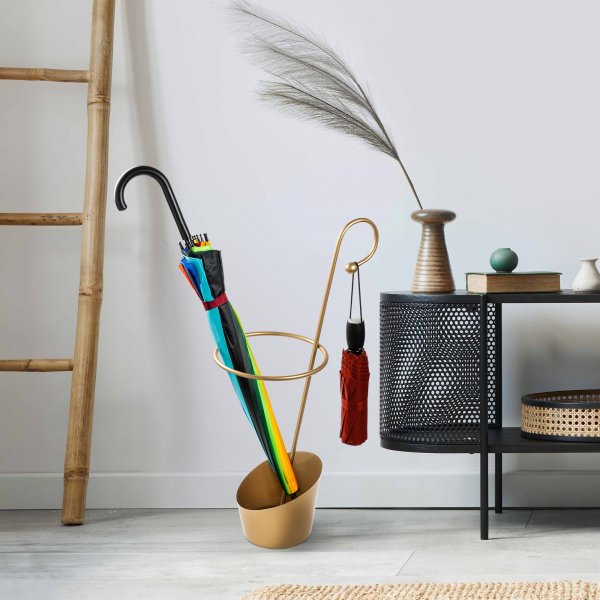 Semsi paraplyställ 5 - Guld Semsi paraplyställ 5 - Guld