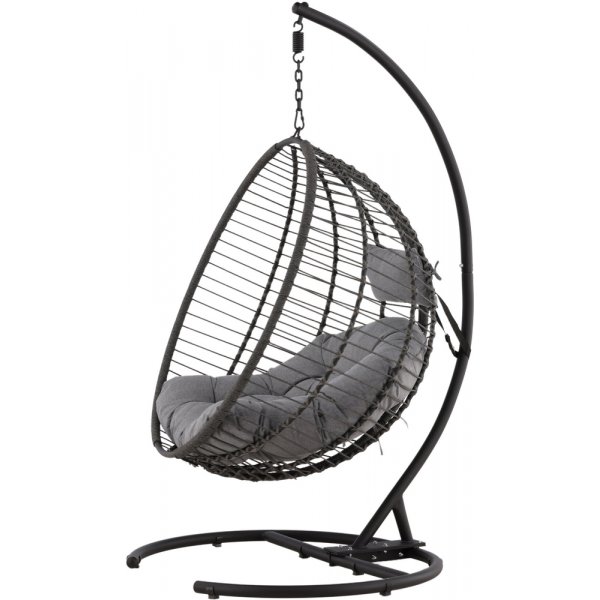 Bacolod hngstol - Svart/Mrkgr