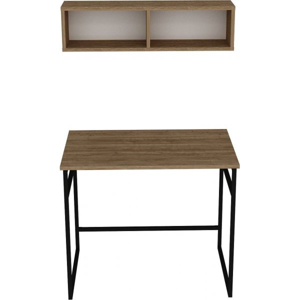 Bureau Gama 90x60 cm - Chne/noir