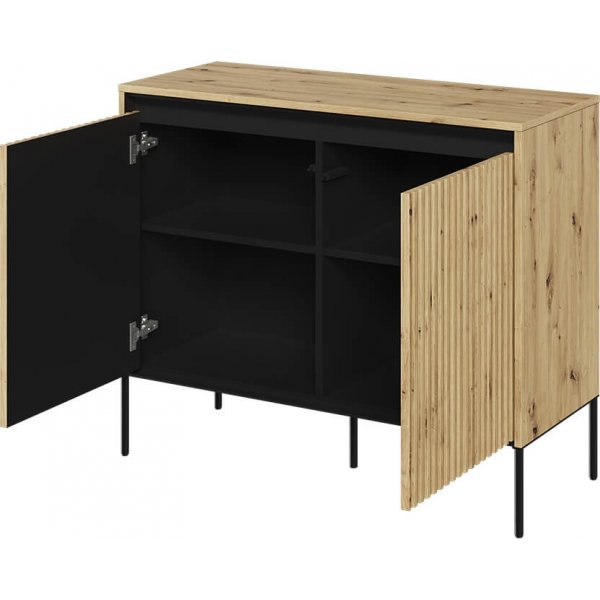 Trend skåp H83 cm - Artisan ek/svart Trend skåp H83 cm - Artisan ek/svart